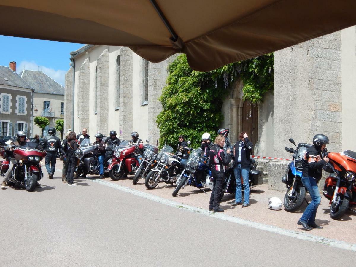 Le Lion D'Or Hotel Ouroux-en-Morvan Exterior photo