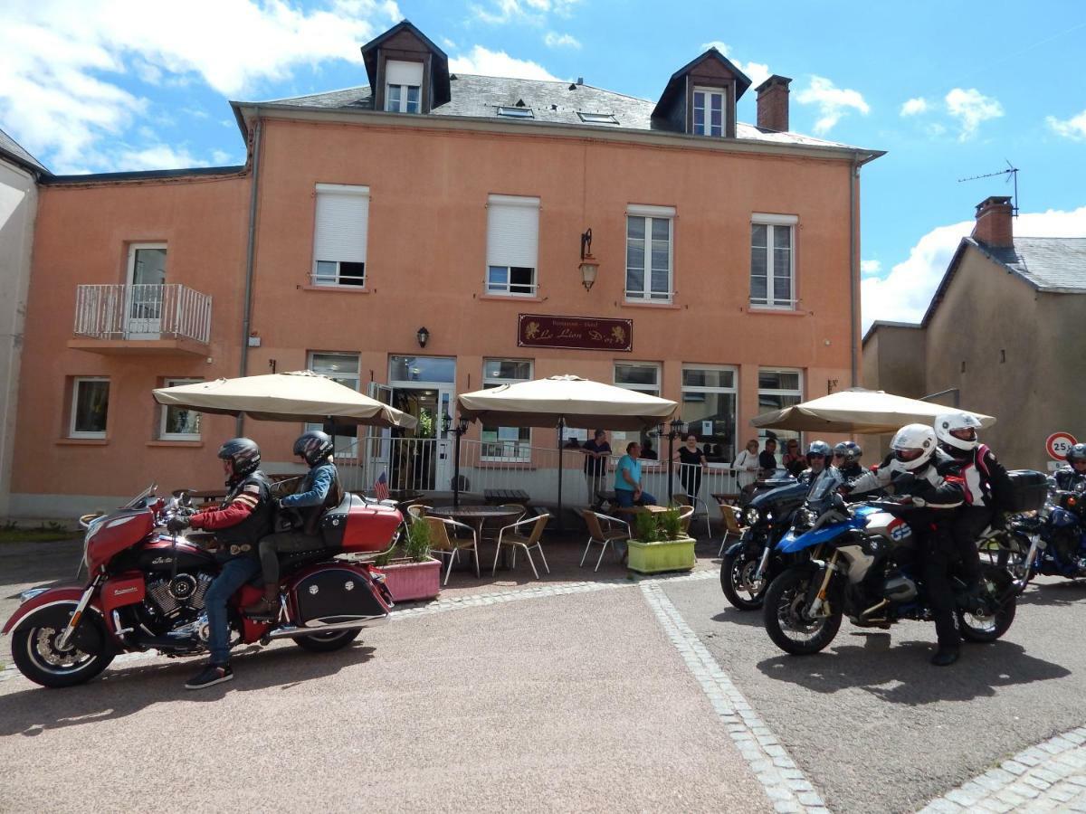 Le Lion D'Or Hotel Ouroux-en-Morvan Exterior photo